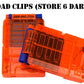 Tactical Vest Accessories Set for Nerf N-Strike Elite Series with 20 Refill Darts, 2 Quick Reload Clips, Wrist Ammo Holder, Safety Glasses, and Tube