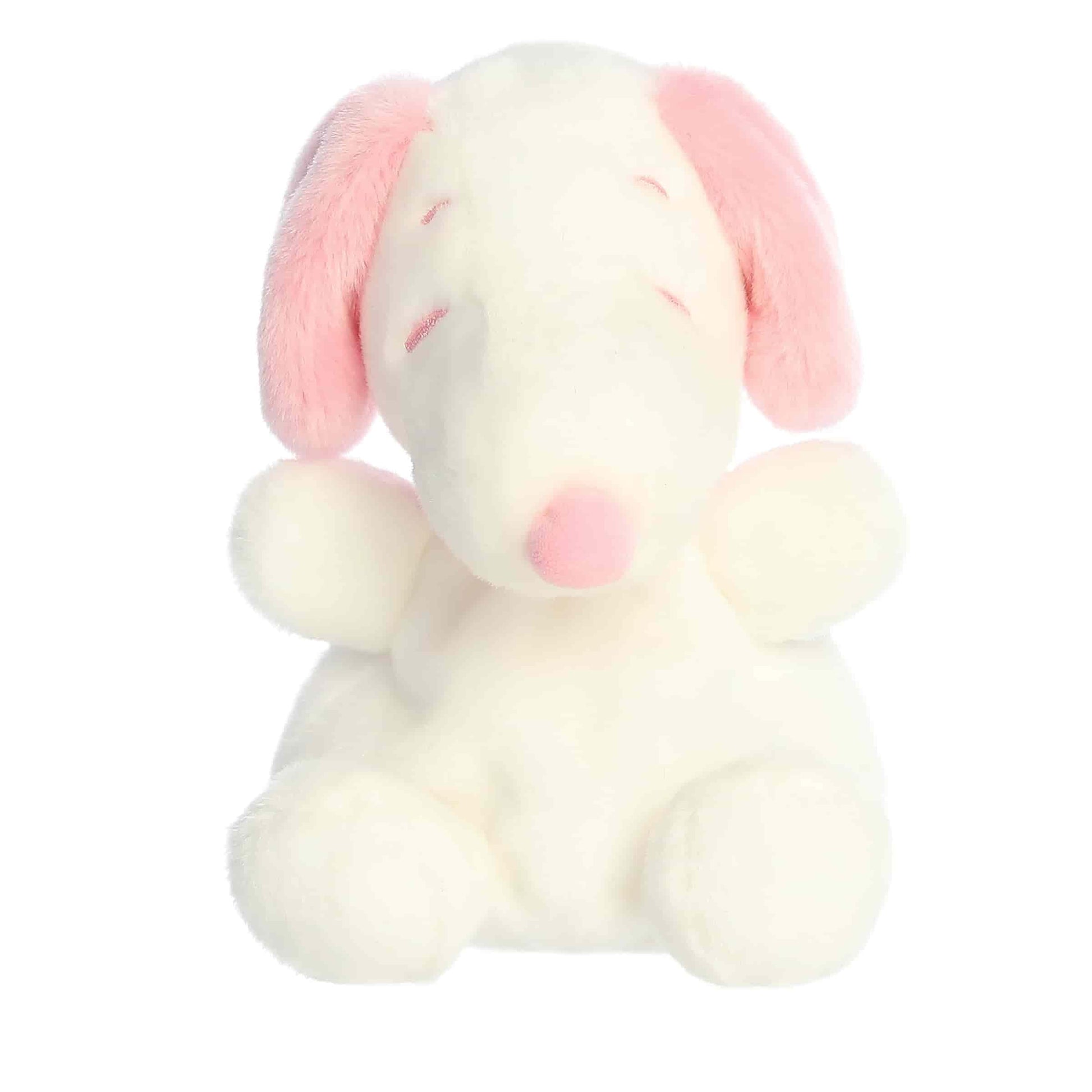 Aurora Adorable Peanuts Snoopy Palm Pals Stuffed Animal - Officially Licensed Toys For All Snoopy Fans - Nostalgic Gift for Adults and Valentine's Day