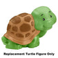 Replacement Part for Fisher-Price Little People Safari Animal Friends Playset - GFL22 ~ Replacement Green and Brown Turtle Figure