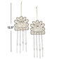 Color Your Own Thanksgiving Turkey Wind Chimes - Craft Kits - 12 Pieces