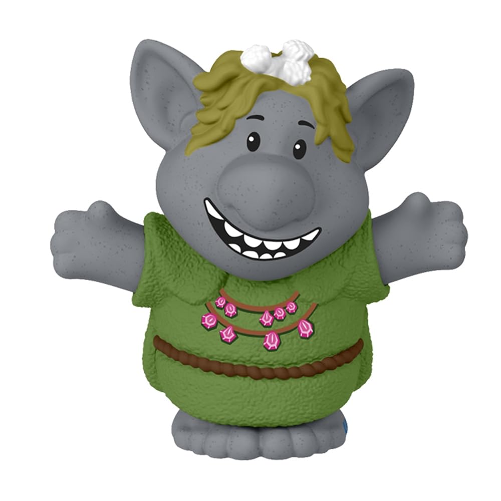 Replacement Part for Fisher-Price Little-People Carry Along Castle Case Playset - HMX76 ~ Replacement Troll Bulda Figure ~ Inspired by Disney Frozen
