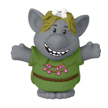 Replacement Part for Fisher-Price Little-People Carry Along Castle Case Playset - HMX76 ~ Replacement Troll Bulda Figure ~ Inspired by Disney Frozen