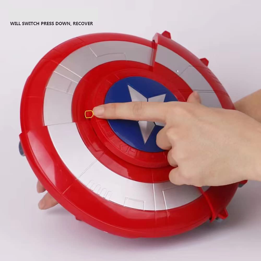 Captain Dart Shooting Shield and 20 Darts Nerf Guns Toy, Kids Boys Toddlers Gun Toys Gift for Easter Basket Age 3-12 Years Old Birthday Holiday Party