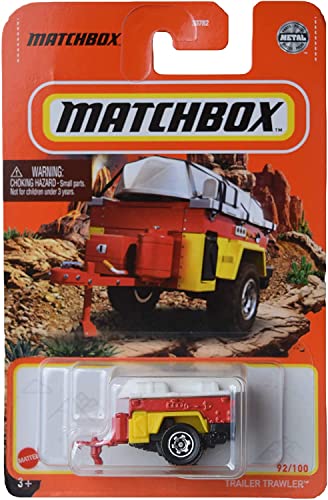 Matchbox Trailer Trawler, red 92/100