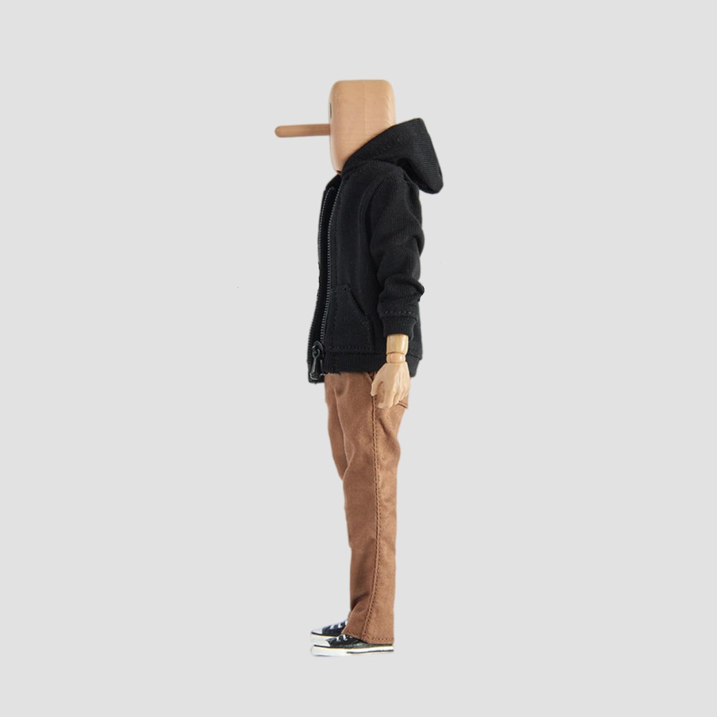 1/12 Action Figure Colthes,6 inch Casual Jacke 3-Pieces Set