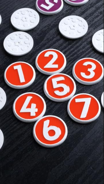 TENZI CHIPZI Fast Paced Matching Game - 10 Kids Games in 1 for 2 to 7 Players - Fast Flippin’ Fun for the Whole Family Ages 6 to 106