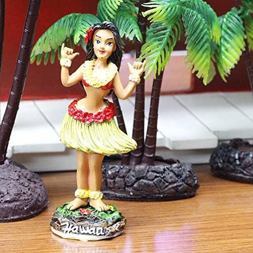 KC Hawaii Mini Shaka Hula Girl Dashboard Doll