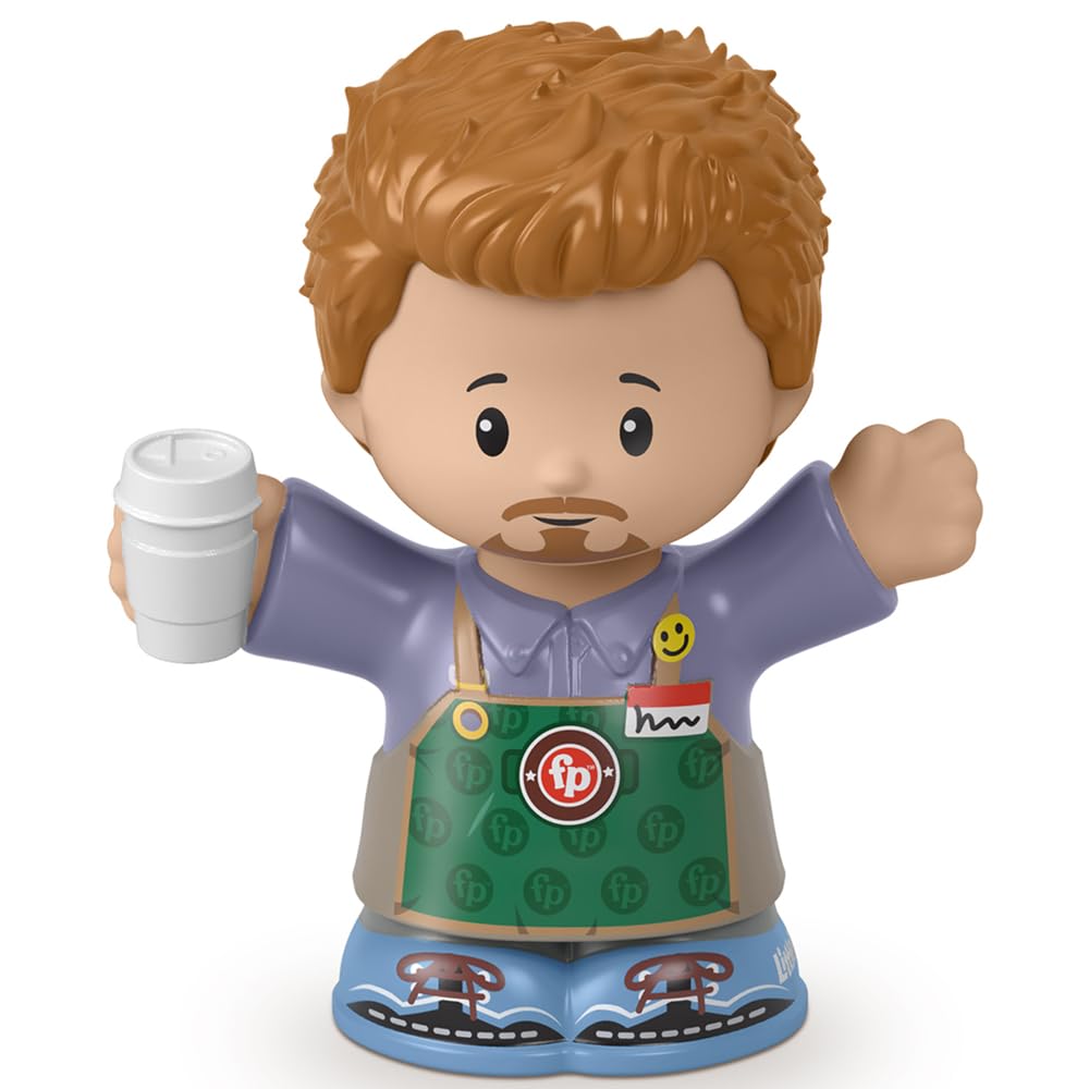 Replacement Part for Fisher-Price Little People Barista and Customer Playset HBW63 - Replacement Barista Figure