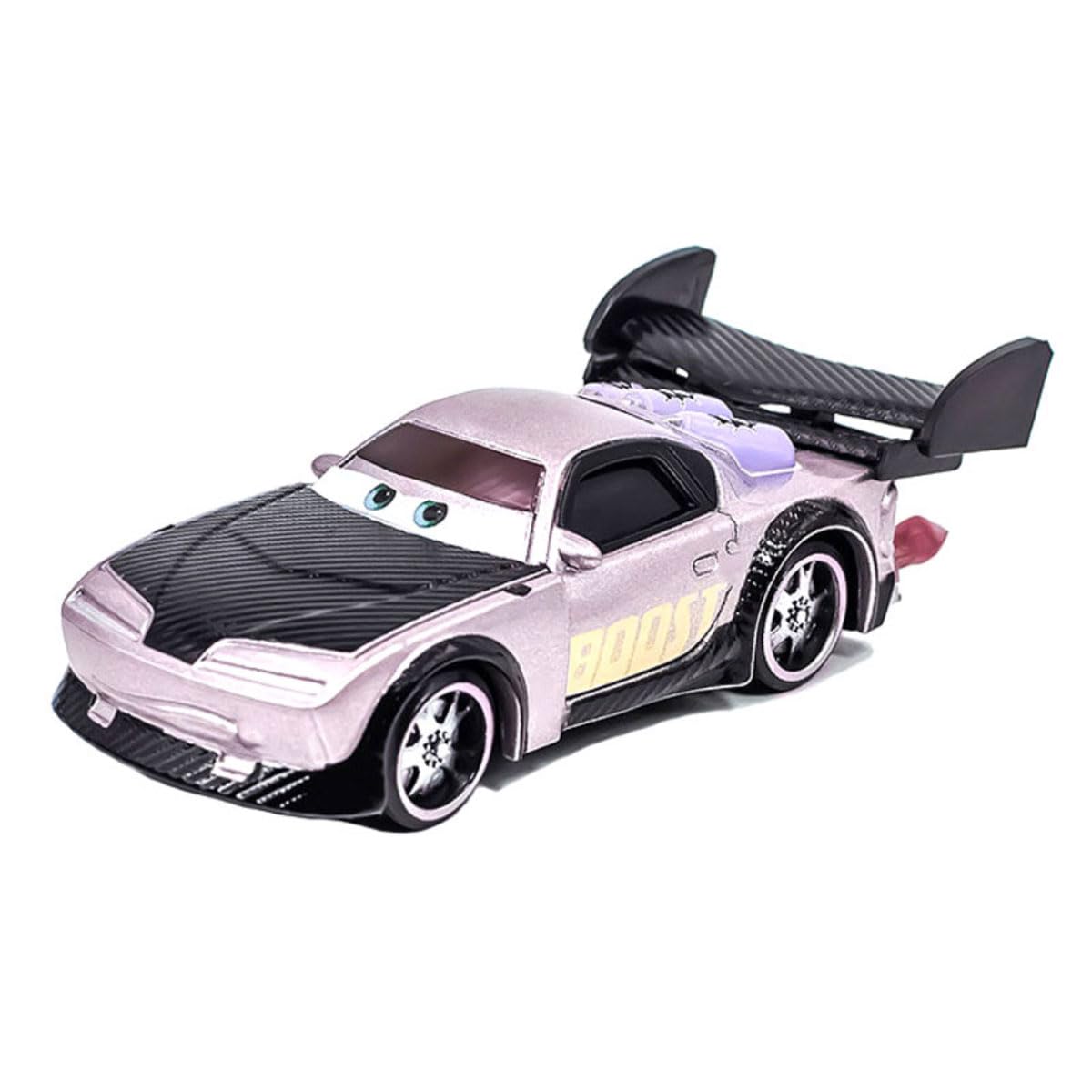 Movie Car Toys Racing Clan Wingo Slug DJ Boust Metal Diecast Car Kids Toy (Racing Party 5Pcs)