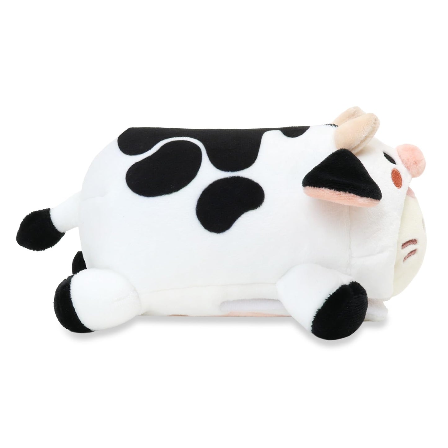 Anirollz Stuffed Animal Plush Toy - 6" Small Blanket Outfitz Doll | Soft, Squishy, Warm, Cute, Comfort, Safe | Birthday Pillow with Kawaii Pink Kitty
