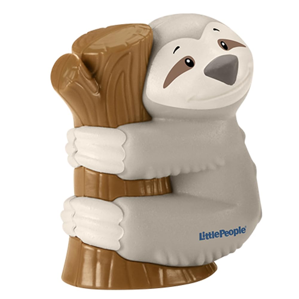 Fisher-Price Replacement Part Little People Bible Story Noah's Ark Playset HNG03 - Replacement Gray Sloth Figure