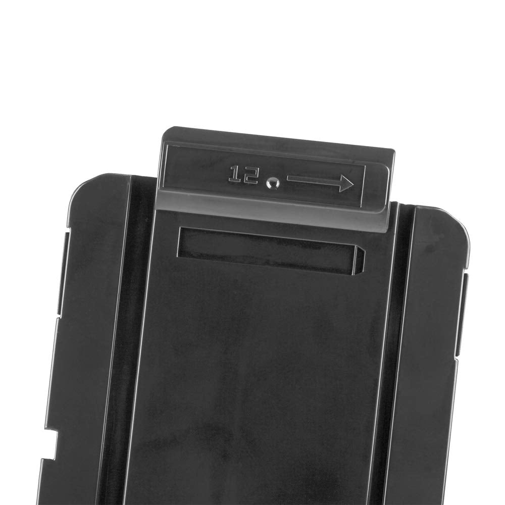 WORKER 12-Darts Magazine Clip Replacement for Nerf N-Strike Elite Toy Color Black