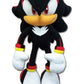 Sonic The Hedgehog New_8967 Great Eastern GE-8967 - Shadow Plush, 12", Multicolor