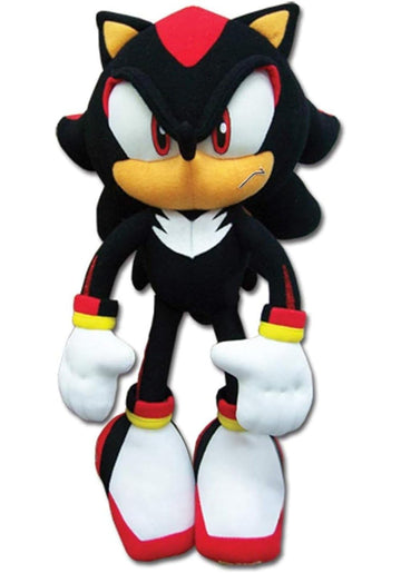 Sonic The Hedgehog New_8967 Great Eastern GE-8967 - Shadow Plush, 12", Multicolor