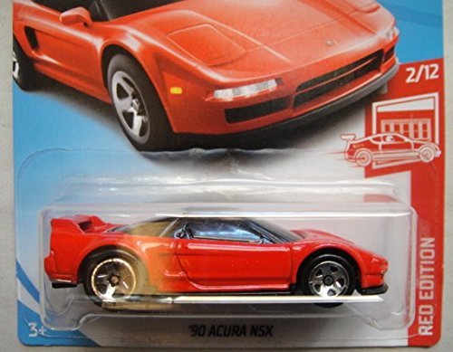 Hot Wheels RED Edition 2/12 Exclusive, RED '90 Acura NSX 50TH Anniversary