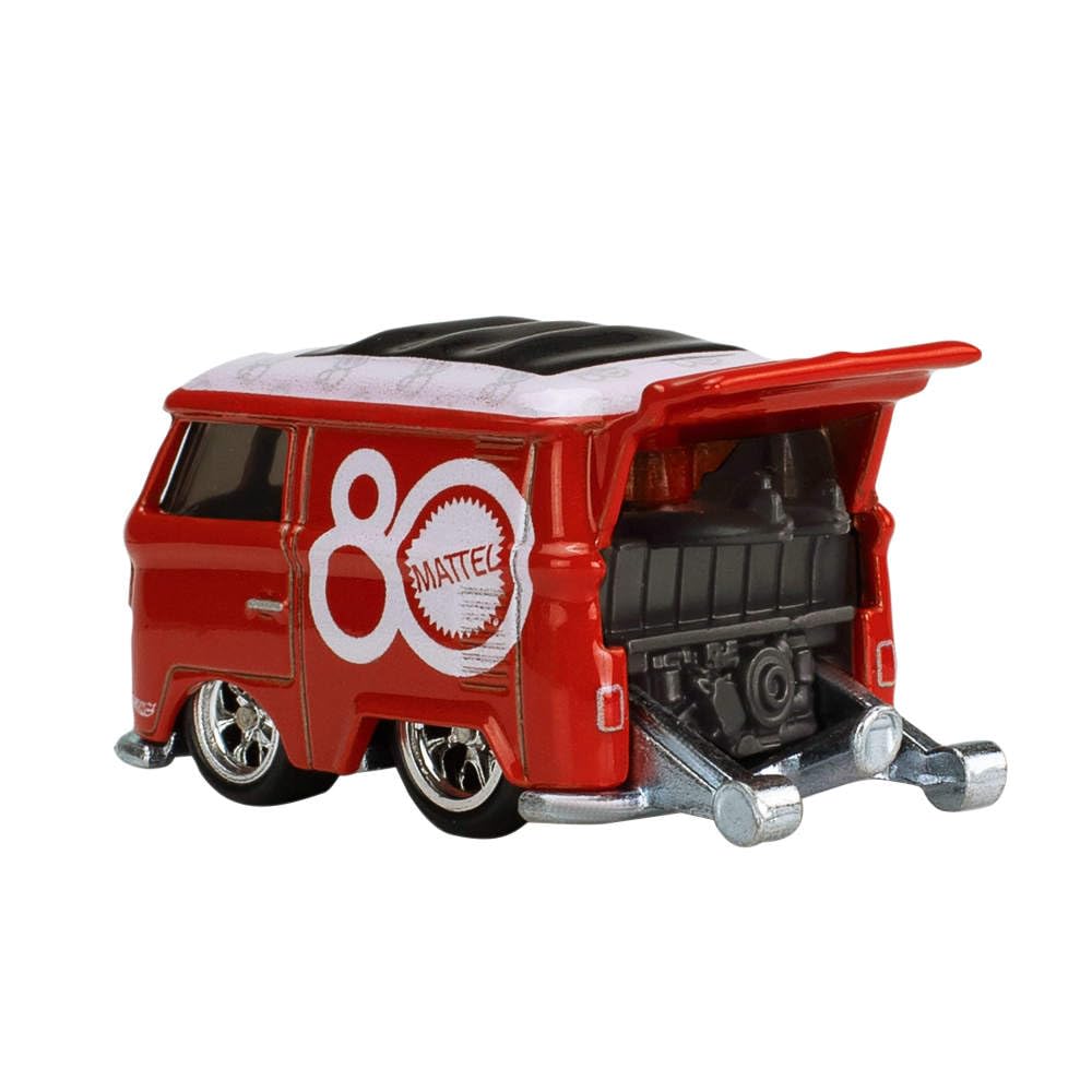 KOOL Kombi VW Volkswagen MATTEL 80 - Die Cast 1:64 Scale - Length 7 cm - JBL68 - Pop Culture Series
