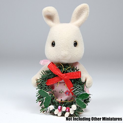 Odoria 1/12 Miniature Christmas Wreath Dollhouse Accessories