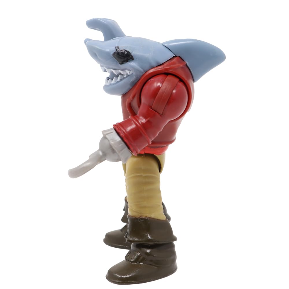 Imaginext Replacement Part for Fisher-Price Pirate-Ship Playset DRY15 - Replacement Shark Pirate Captain Posable Figure - Hook for Hand