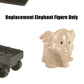 Fisher-Price Replacement Part Little People Animal Treehouse Playset Y3679 - Replacement Elephant Figure
