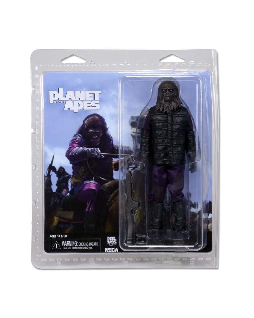 NECA Planet of The Apes Clothed 8" Classic Gorilla Soldier Action Figure