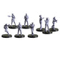 Monster Fight Club Cyberpunk Red Combat Zone Miniatures Bundle: Danger Gals - Calamity Control Gangers and Peril Pledges Gonks (2 Items)