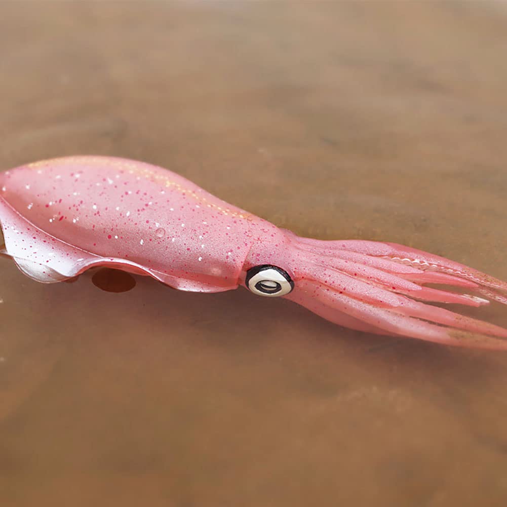 BLAPNK Realistic Ocean Reef Squid Model Toys, Simulated Sea Life Animals Figurine Collection Playset Sea Creature Science Educational Props