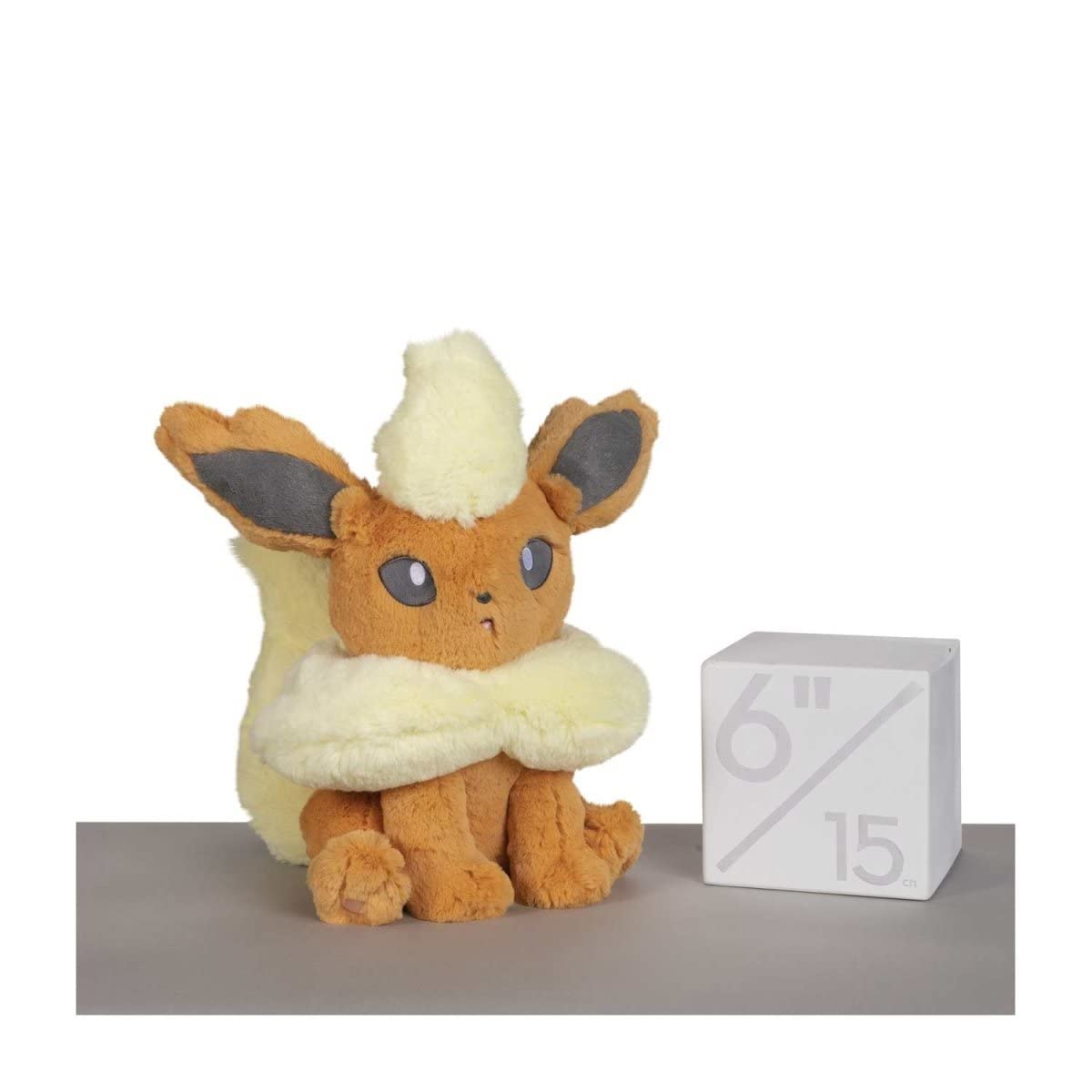Pokemon Center: Flareon Comfy Friends Plush, 17 ¼ Inch