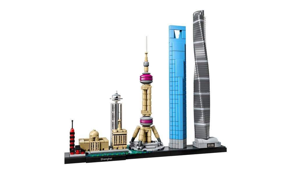 LEGO Architecture Shanghai 21039 Building Kit (597 Pieces)