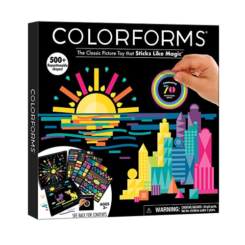 Colorforms Stickers for Kids, 70th Anniversary Box Set - Stickers for Adults, Arts and Crafts, Scrapbook Stickers, Kids Crafts, 500+ Kids Stickers