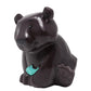 Fisher-Price Replacement Part for Collectible Little People Big ABC Animal Train Zoo Forest Playset HCL79 - Replacement Black Bear Figure Holding a