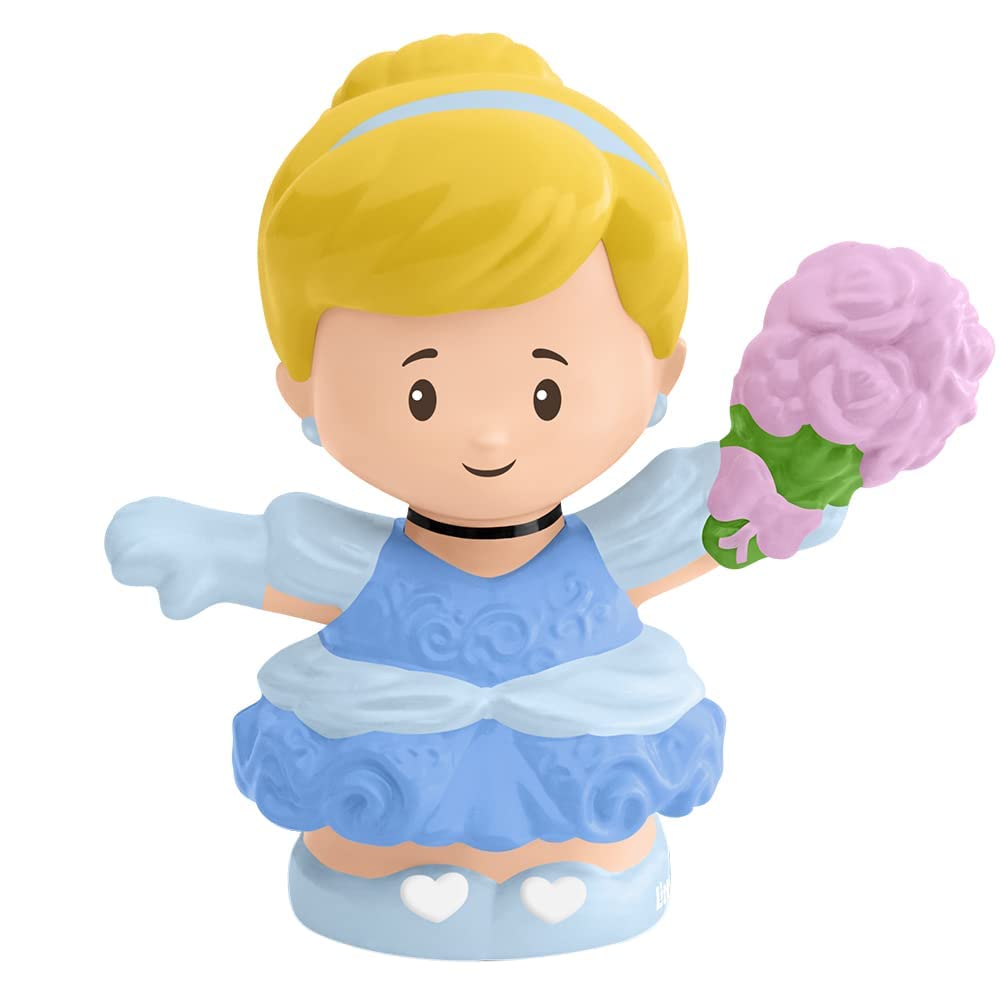 Replacement Part for Fisher-Price Little People Princess Cinderella and Prince Charming Figure Pack - FKW19 ~ Replacement Cinderella Figure ~ Wearing