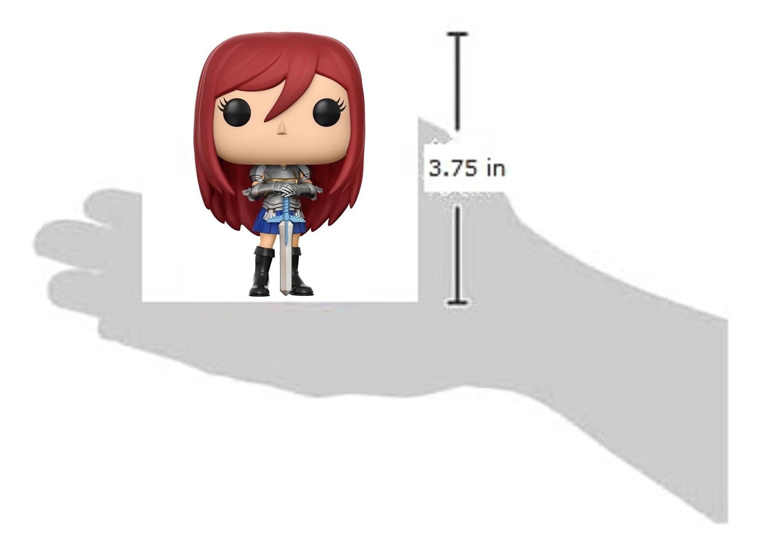 Funko POP Anime: Fairy Tail Erza Scarlet Collectible Vinyl Figure
