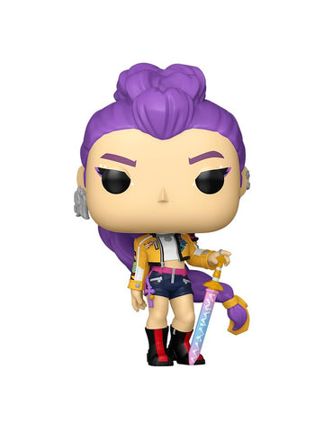 Epic Collectibles Pop Anime: K Pop Demon Hunters - Rumi (How It's Done) Vinyl Figure Bundled with Box Protector Compatible for Funko