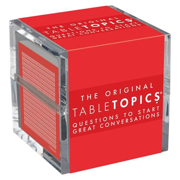 TableTopics - The Original Conversation Starter Cards - 135 Questions to Break the Ice & Build Connection with Friends, Acquaintances, & Coworkers