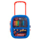 Marvel Spiderman Color and Roll Activity Set with Carrying Case, Stickers, & Art Supplies