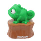Fisher-Price Replacement Part for Collectible Little People Musical Dancing Palace Castle X6031 - Replacement Green Chameleon Pascal Sitting on