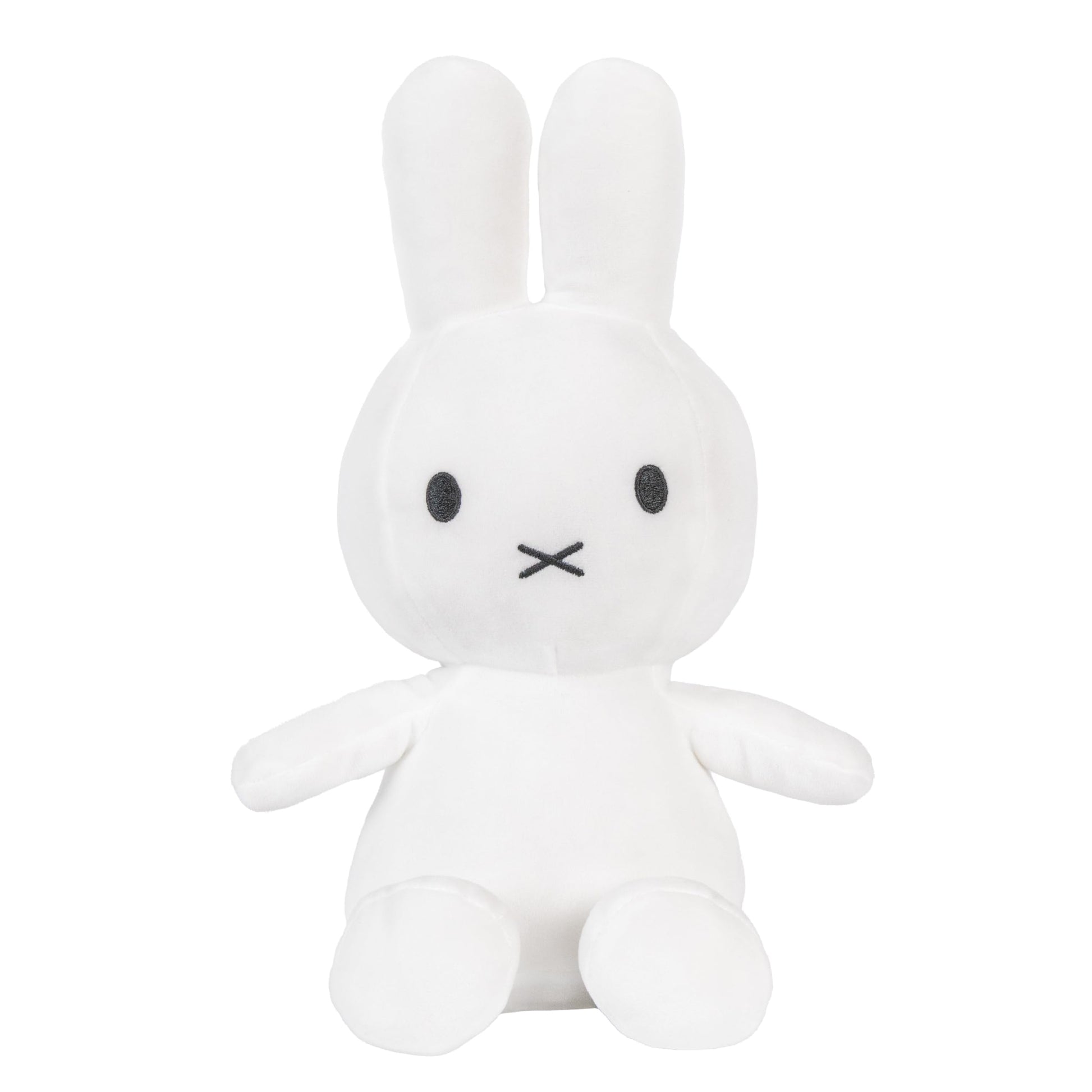 Kids Preferred Miffy Plush Toy, 14 Inch Sitting Dutch Bunny Plush by Dick Bruna, Soft Boa Rabbit Bunny Stuffed Animal Plushie Doll for Girls and Boys