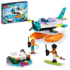 LEGO Friends Sea Rescue Plane 41752 Building Toy, Creative Fun for Girls and Boys Ages 6+, Includes 2 Mini-Dolls and a White Whale Plus Lots of