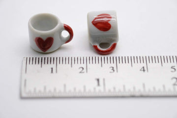10 Darling Coffee Mug Tea Cup Dollhouse Miniatures Food Kitchen