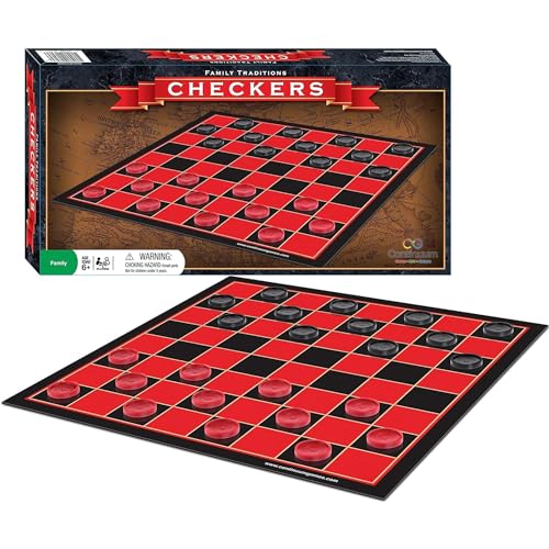 Continuum Games Checkers Family Traditions Board Games for 72 months to 1188 months
