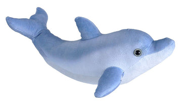 Wild Republic Living Ocean Mini Bottlenose Dolphin Stuffed Animal - 12"