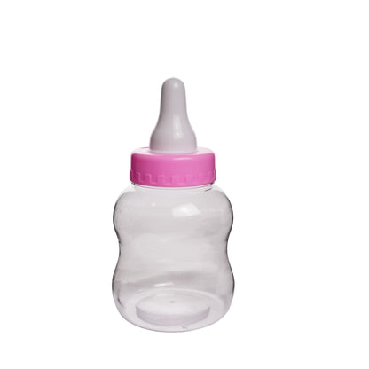 8.5" Jumbo Fillable Baby Shower Bank Plastic Decoration Centerpiece (Pink, 8.5")
