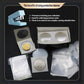 Magiarcana 2x2 Coin Flip Sleeves - 1000pcs, No Stapler Needed, Protectors & Holders for Collectors & Miniature Coins - Reusable Self Seal