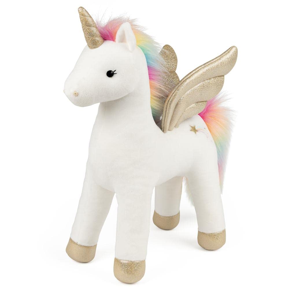 Gund 6061457 My Magical Light and Sound Unicorn Plush Toy, 17-inch Height