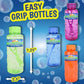 12 Pack of 16oz Non Toxic Bubble Solution Bottles, Value Pack Bubbles, Bubble Refills for Toddler Kid, 1 Dozen Bulk Bottles -192 Ounces, Bubble