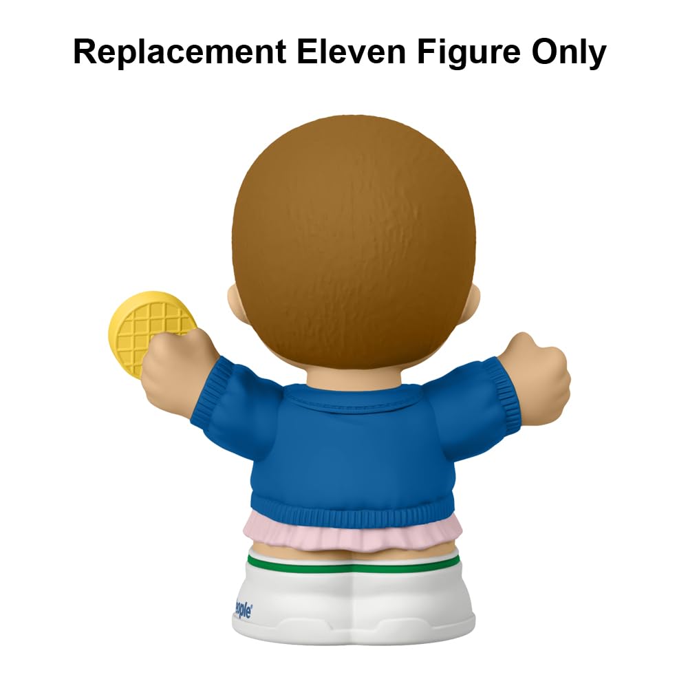 Fisher-Price Replacement Part Little People Playset Castle Byers HTP36 - Replacement Eleven Figure Wearing Pink Dress with Waffle