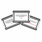 Gift Republic Movie Trivia Cards Classic Movie Question Cards Fun Quiz Questions Movie Buff Gift Portable Travel Game
