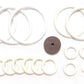 Game Room Guys Gottlieb Masquerade Pinball White Rubber Ring Kit