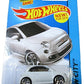 Hot Wheels 2014 HW City Fiat 500 25/250, White