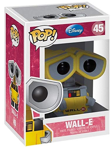 Funko Pop! Disney Pixar: Wall E Vinyl Figure (Bundled with Compatible Box Protector Case), Multicolored, 3.75 inches